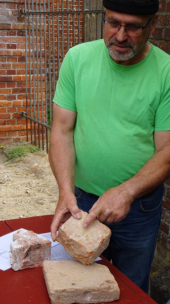 Baustoff-Erläuterung | Foto: Klosterverein