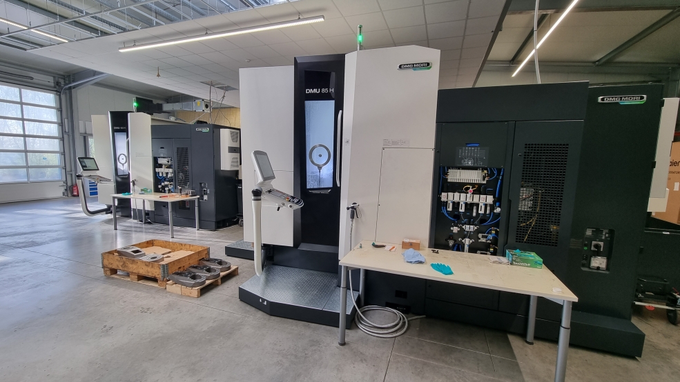 DMU 85 H monoBLOCK - die erste Maschine beim Kunden