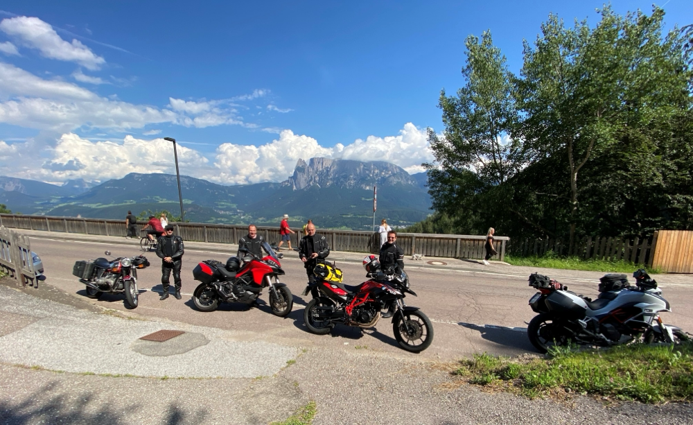 Ritten  Motorrad Tour ins Trentino