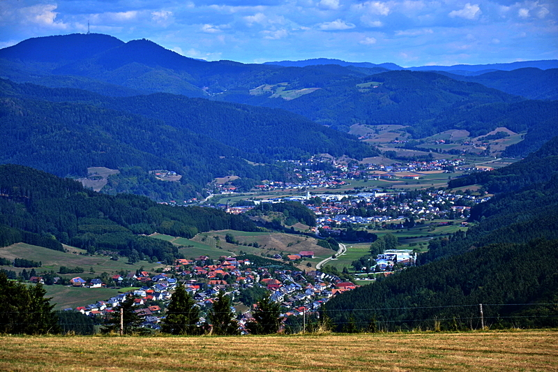 Hofstetten, Haslach und Fischerbach im Kinzigtal