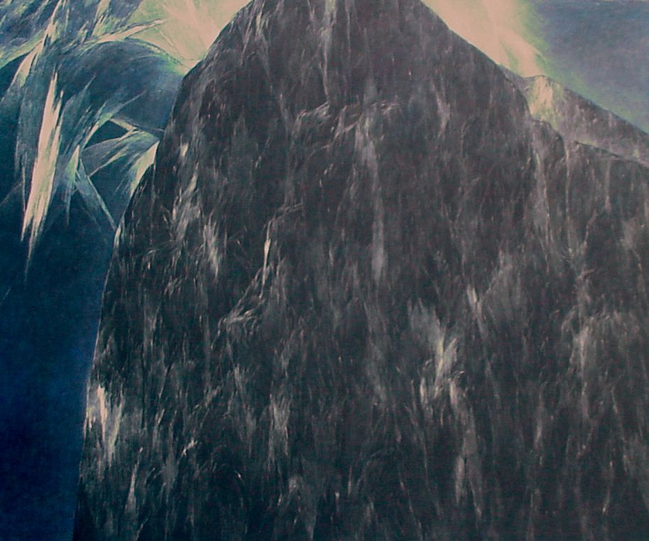 Josef Taucher, Nacht 10, 2002, Öl/Molino, 150 x 180 cm © Christine Elisabeth Hollerer