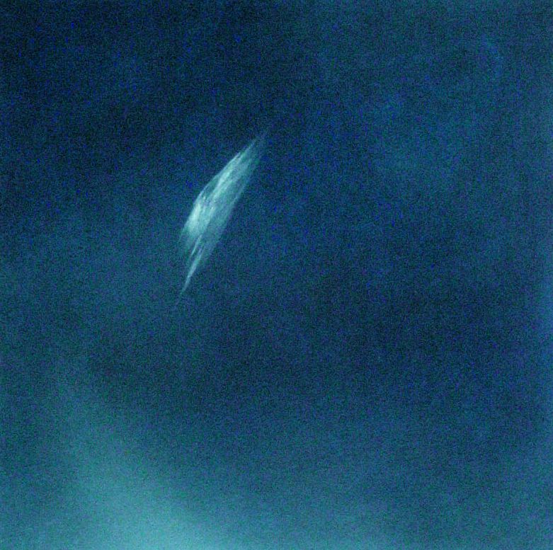Josef Taucher, Himmel 6, 1987, Öl/Molino, 110 x 110 cm © Christine Elisabeth Hollerer