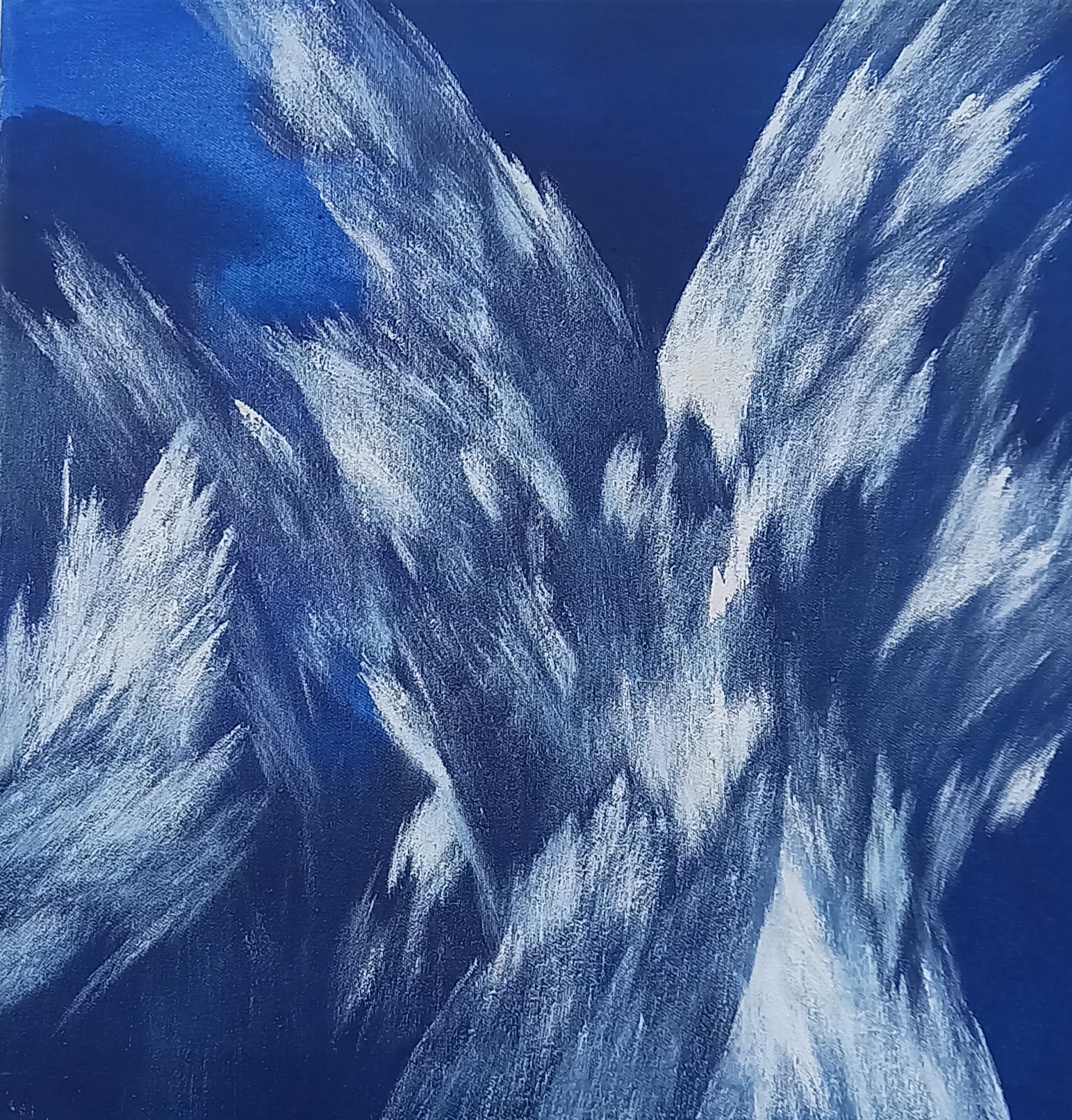 Josef Taucher, Himmel 29, 2007, Öl/Molino, 30 x 30 cm © Christine Elisabeth Hollerer/bildrecht