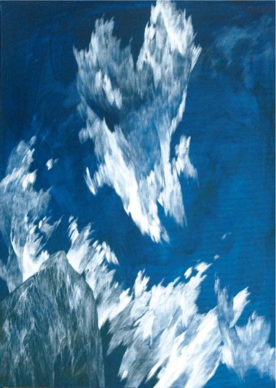  Josef Taucher, Zwielicht 24, 2005, Öl/Molino, 140 x 100 cm © Christine Elisabeth Hollerer/bildrecht