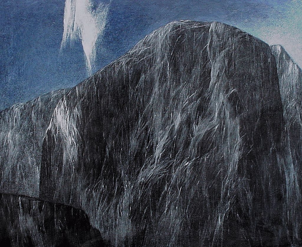 Josef Taucher, Nacht 12, 2002, Öl/Molino, 60 x 75 cm © Christine Elisabeth Hollerer