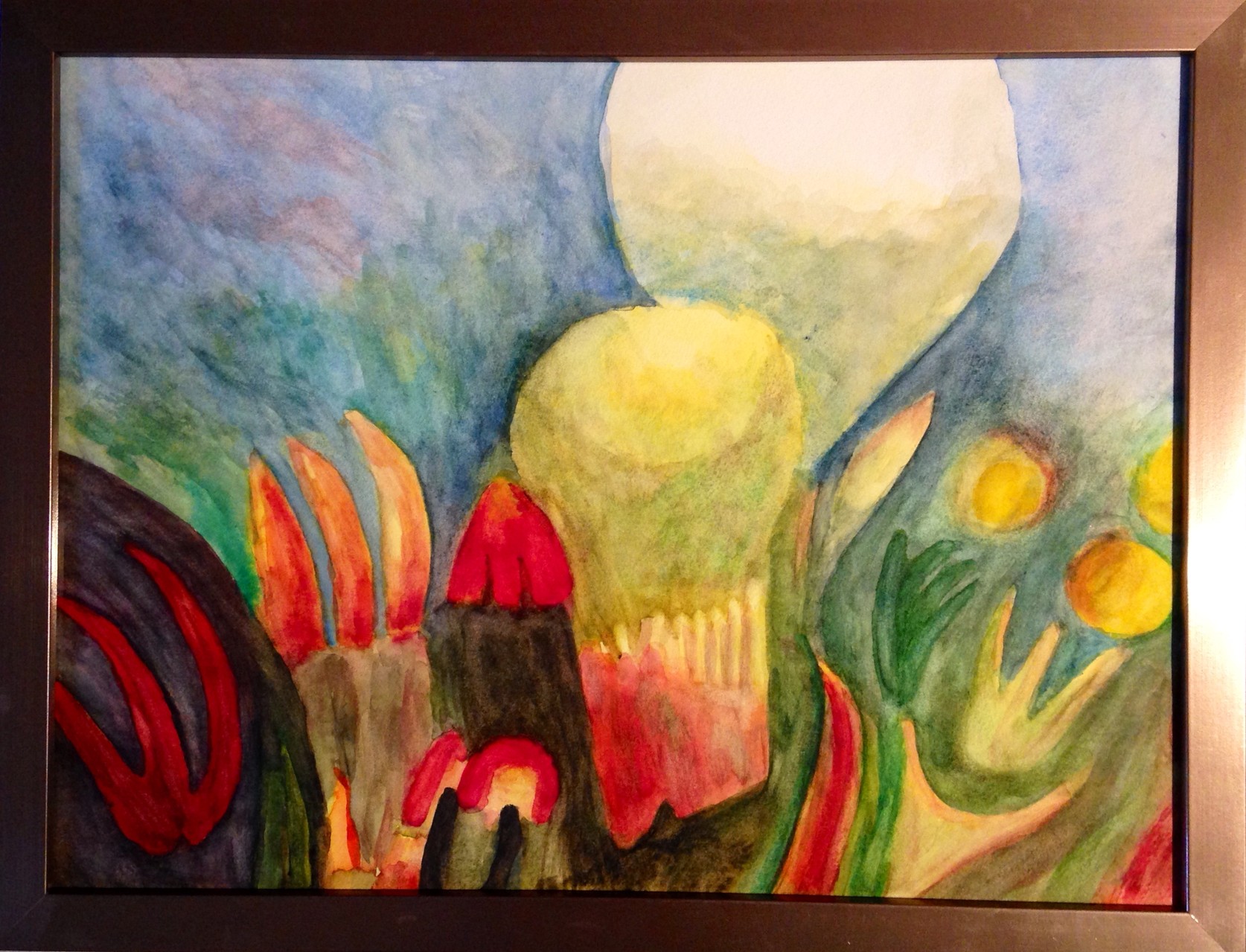 Paradies, Aquarell
