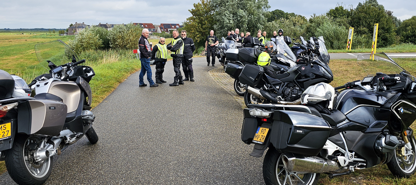 Benen strekken in Zwartsluis.
