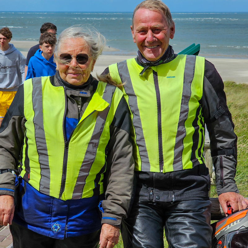 Met de kop in de wind....
