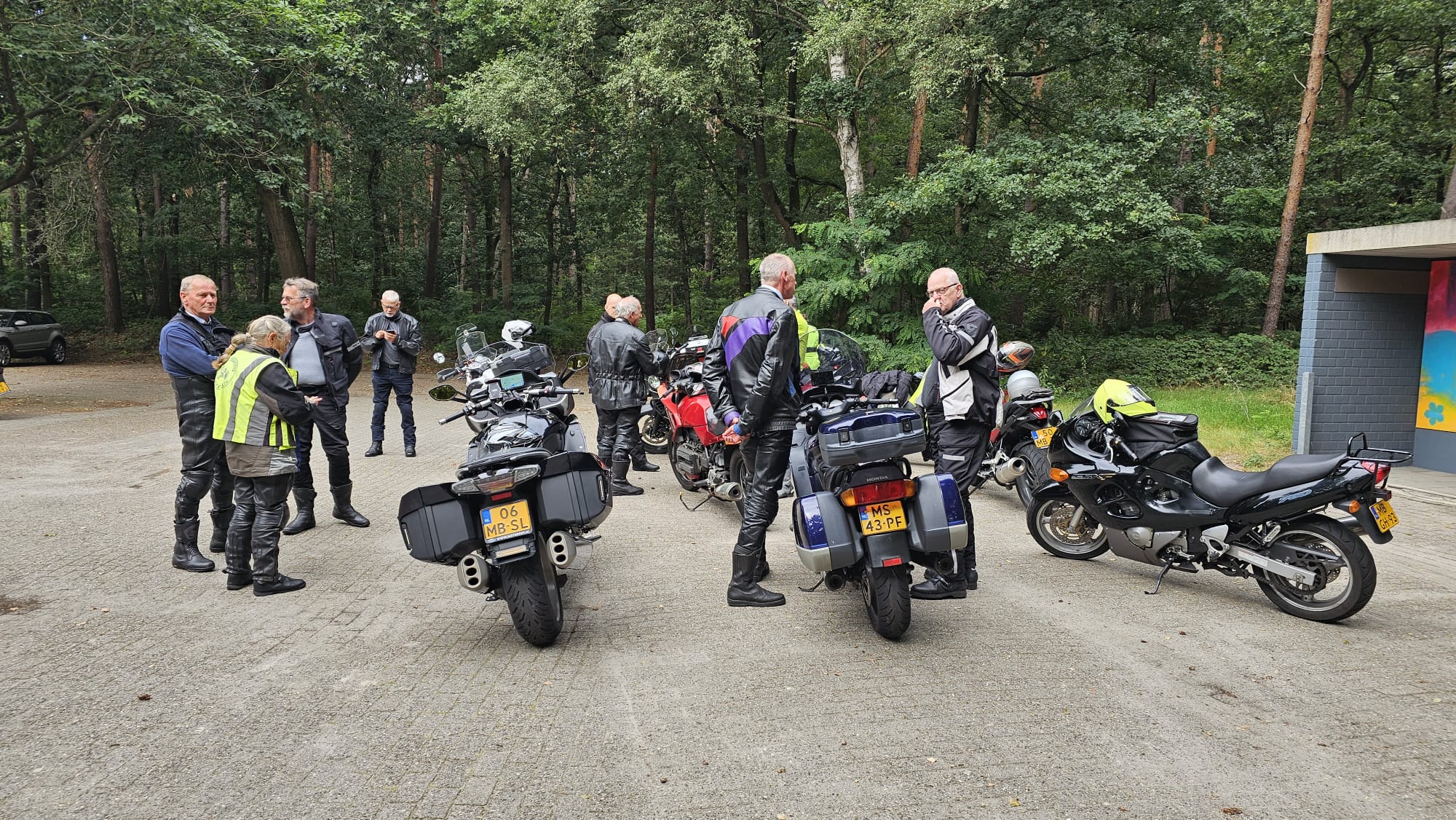 Tussenstop bij de Oldemeijer.