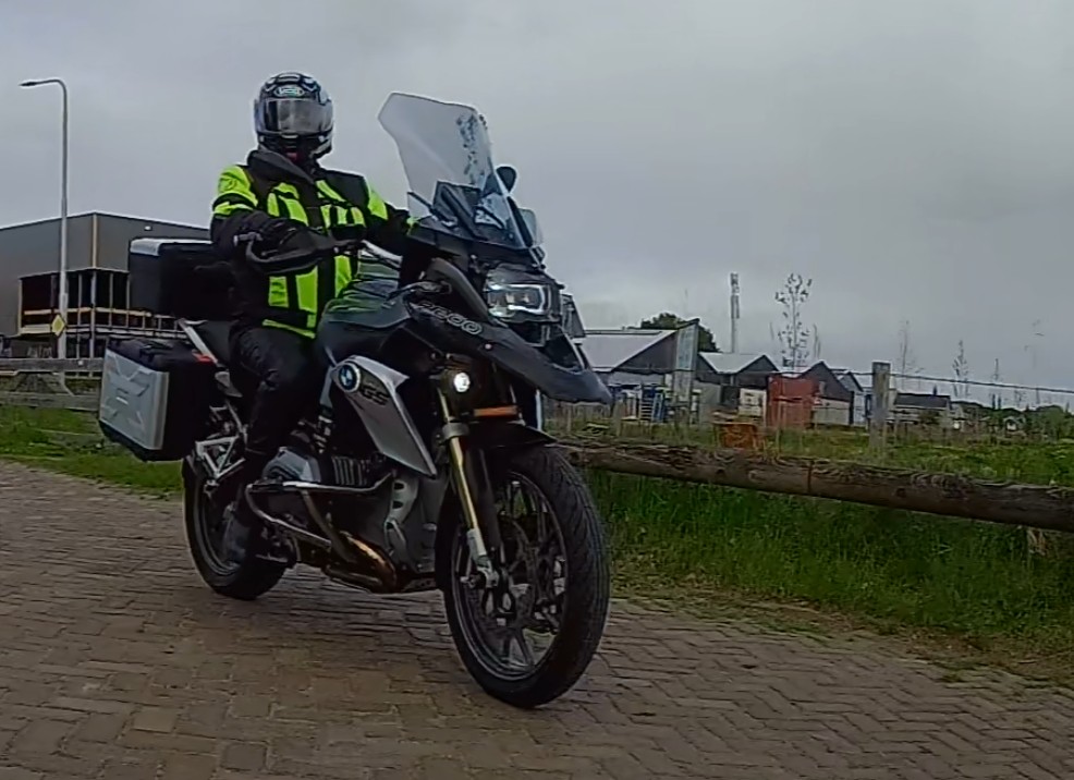 De eerste stop.