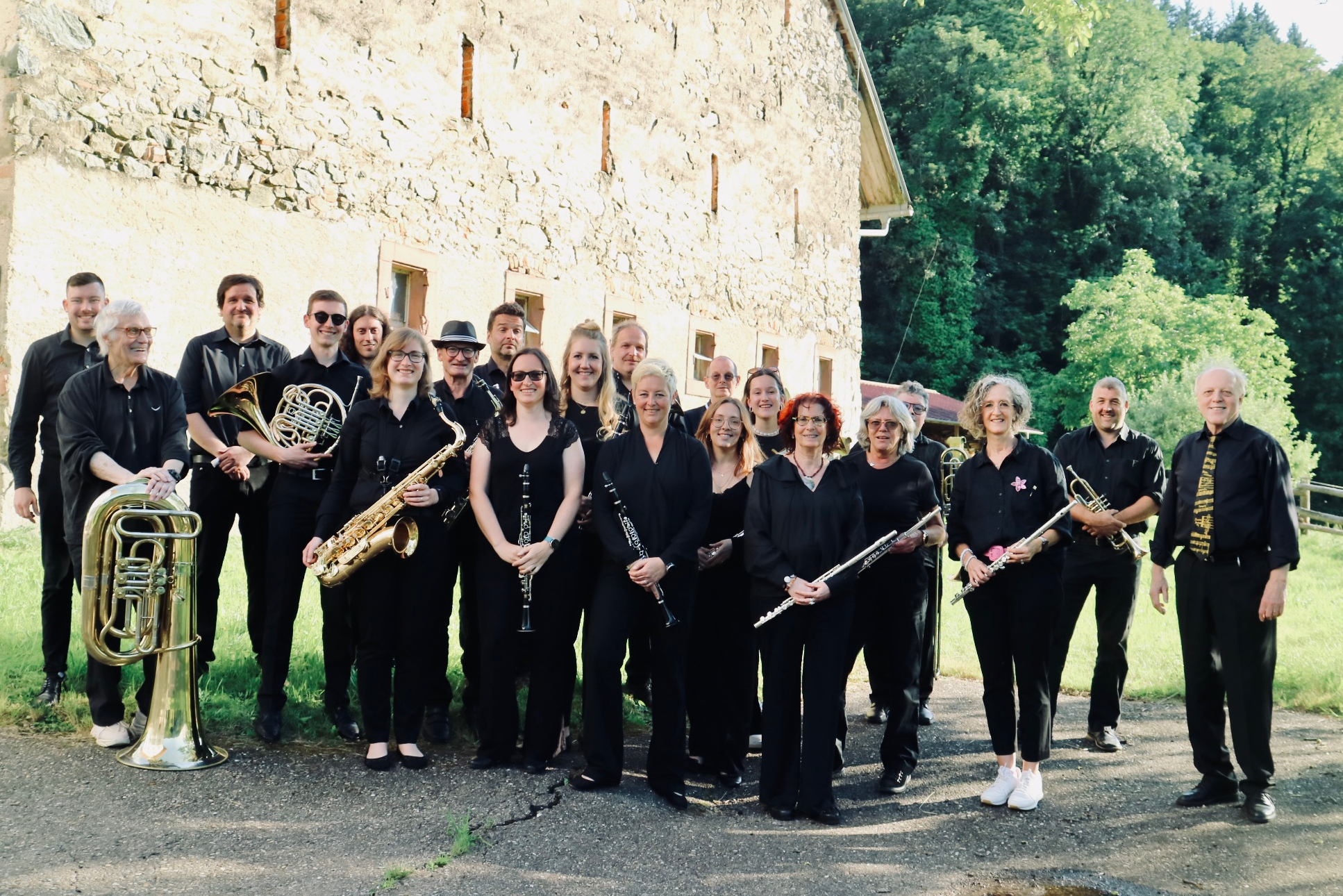 Das Orchester.
