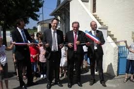 Inauguration de l'école de Garlède-Mondebat