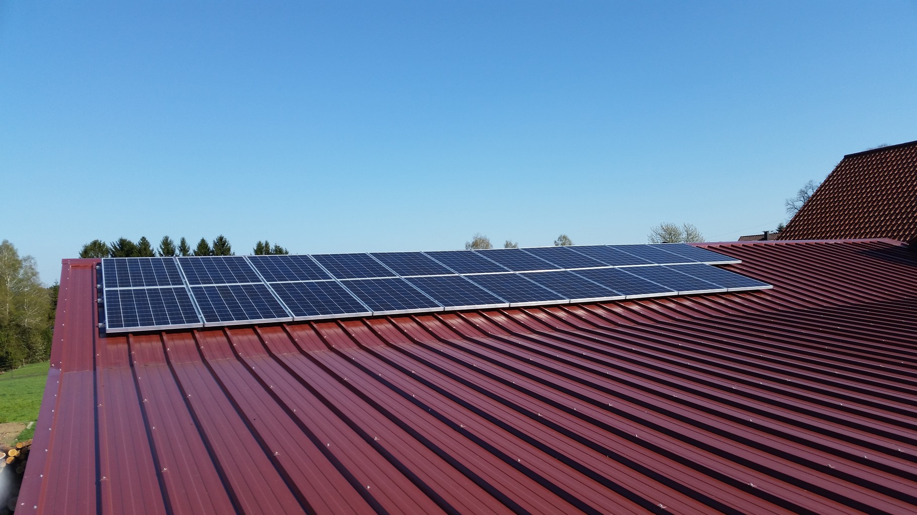 20,25 kWp Photovoltaikanlage 84056 Rottenburg SHARP Modulen mit Senec G2 Plus Speicher