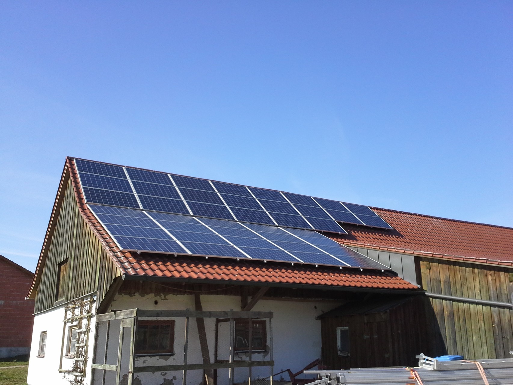 30 kWp in Rohr in der Niederbayern Solarwatt