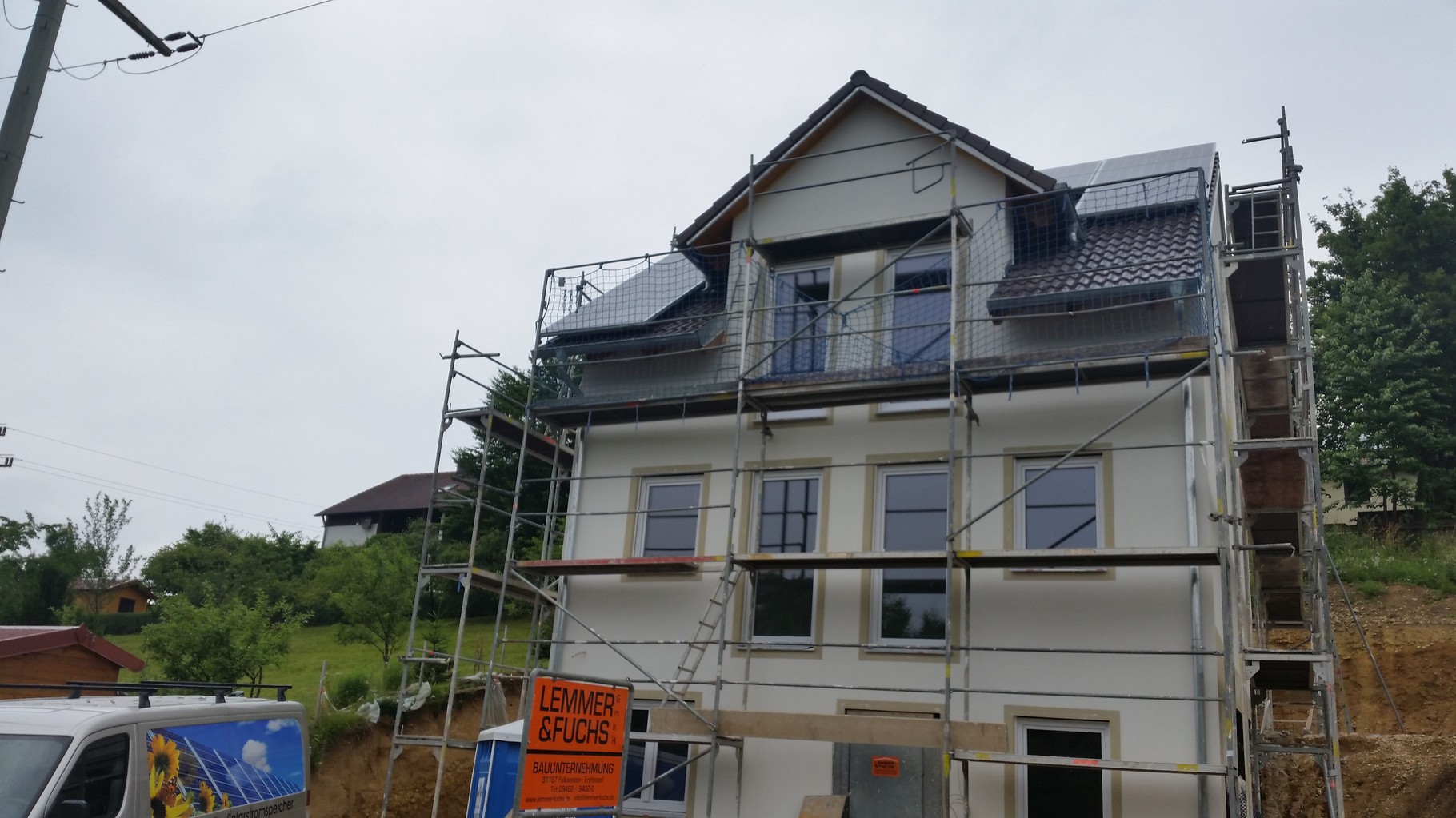 4,75 kWp Photovoltaikanlage 93356 Teugn ALEO Modulen 