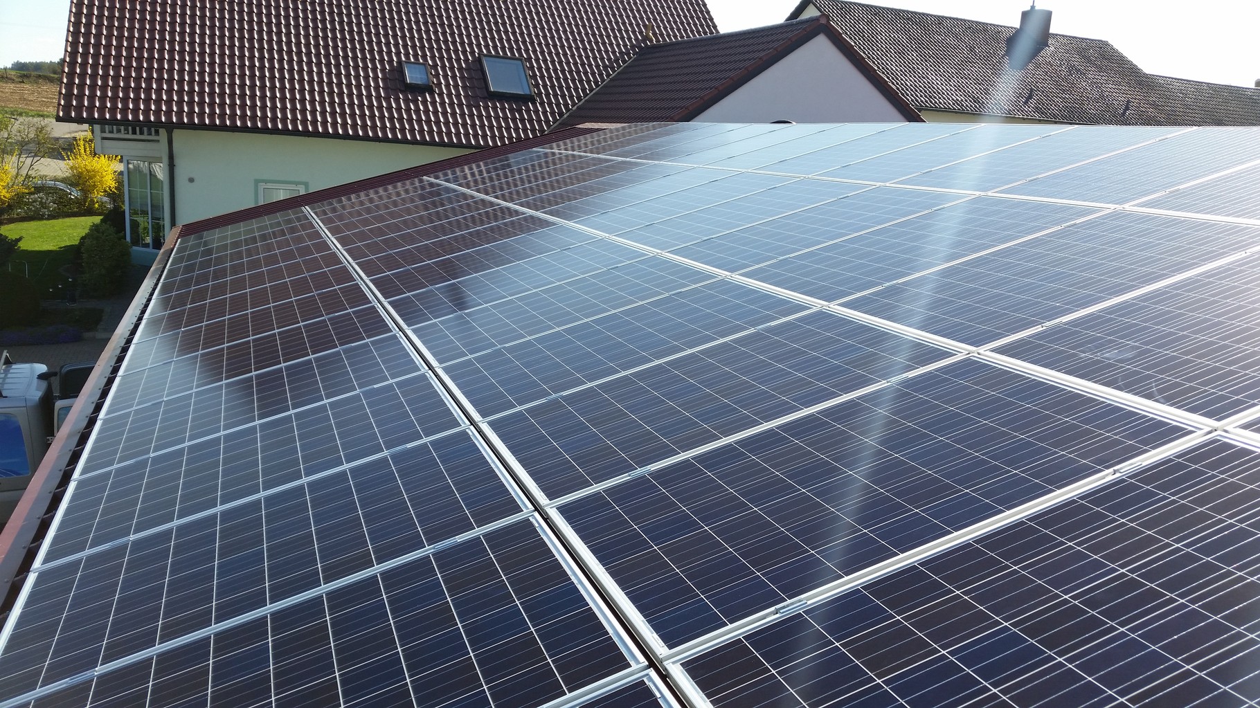 20,25 kWp Photovoltaikanlage 84056 Rottenburg SHARP Modulen mit Senec G2 Plus Speicher