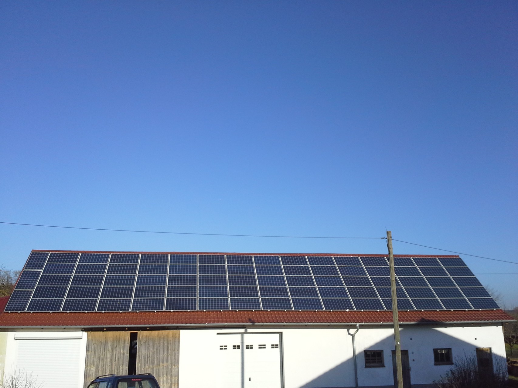 30 kWp in Rohr in der Niederbayern Solarwatt
