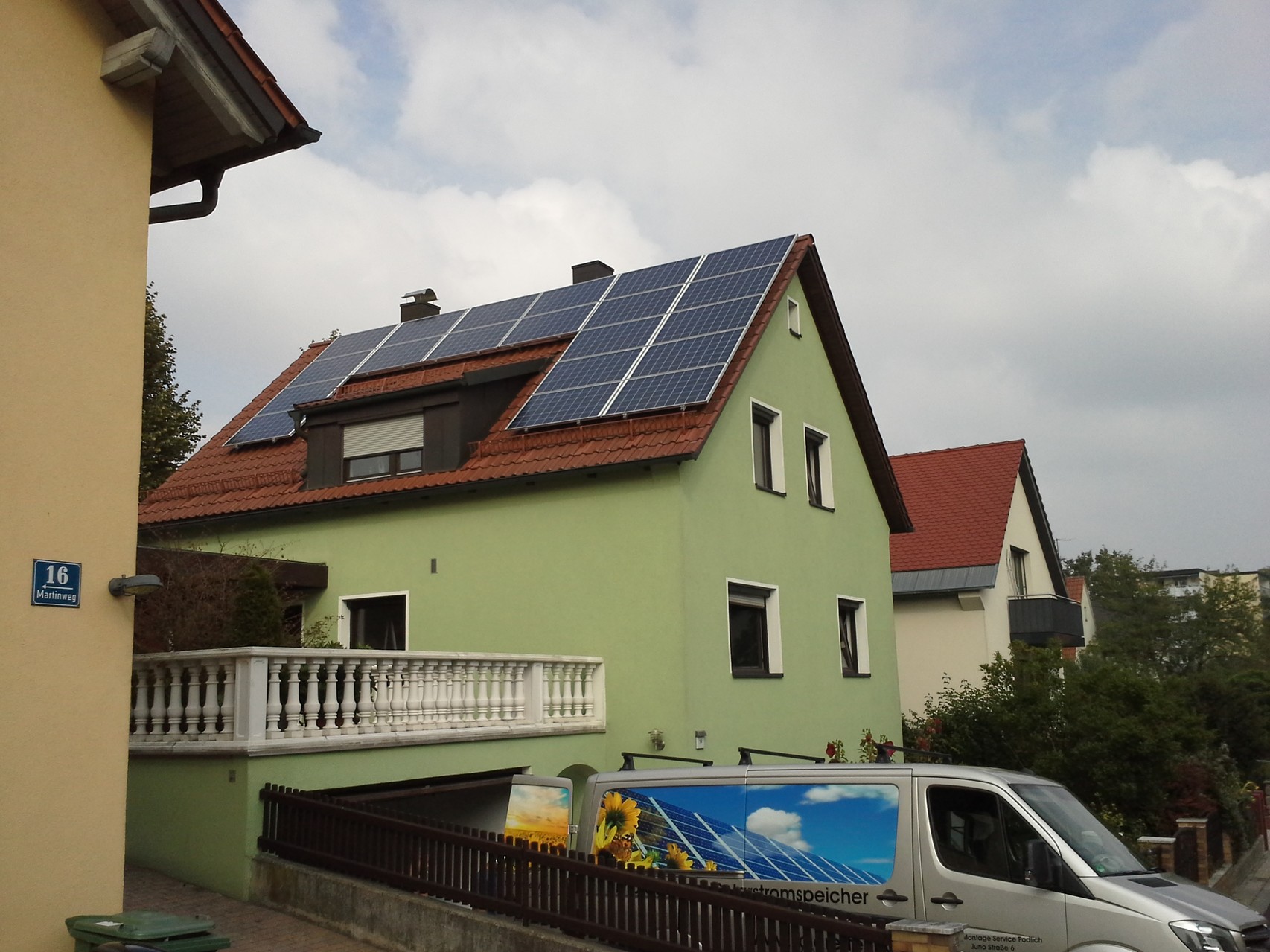 Phototovoltaikanlage 7,65 in 93053 Regensburgf  mit Solarwatt Glas/Glas Module 30 Jahre Garantie