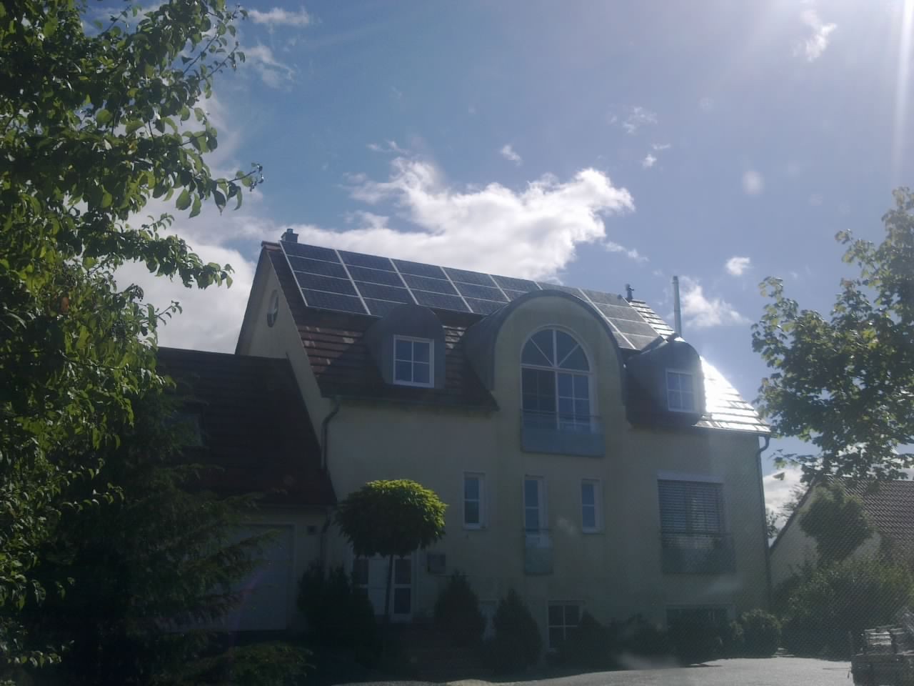 12,96 kWp Photovoltaikanlage in Irlsbrunn