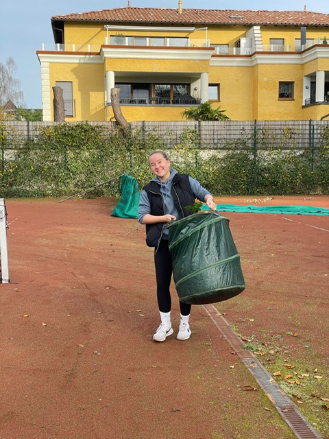 Und sooo viel Grünabfall ...