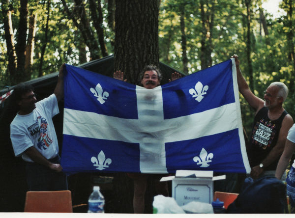 Nos hôtes nous recoivent
