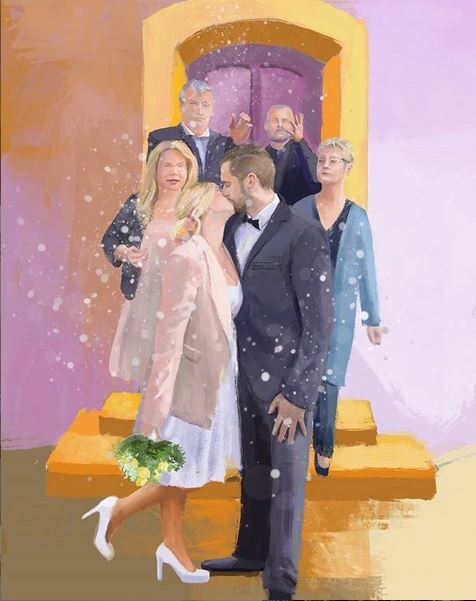 110 Hochzeit Malerei Bilder Und Ideen Auf Kunstnet