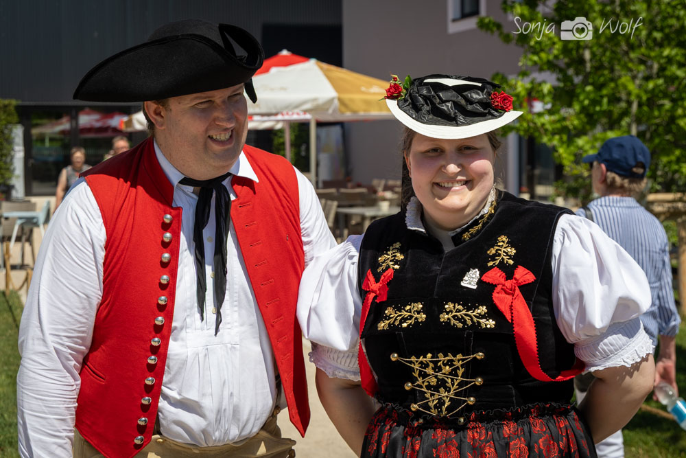 Schwarzwälder Trachtenpaar