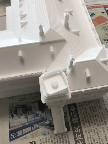 ジオラマ 1/35スケール 3Dプリント 鰐 オリジナル製作品 - 生き物