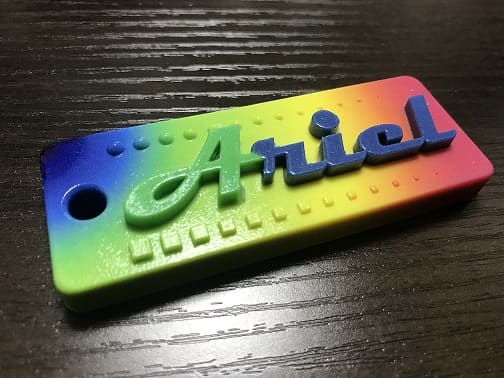フルカラー対応、3Dプリンター