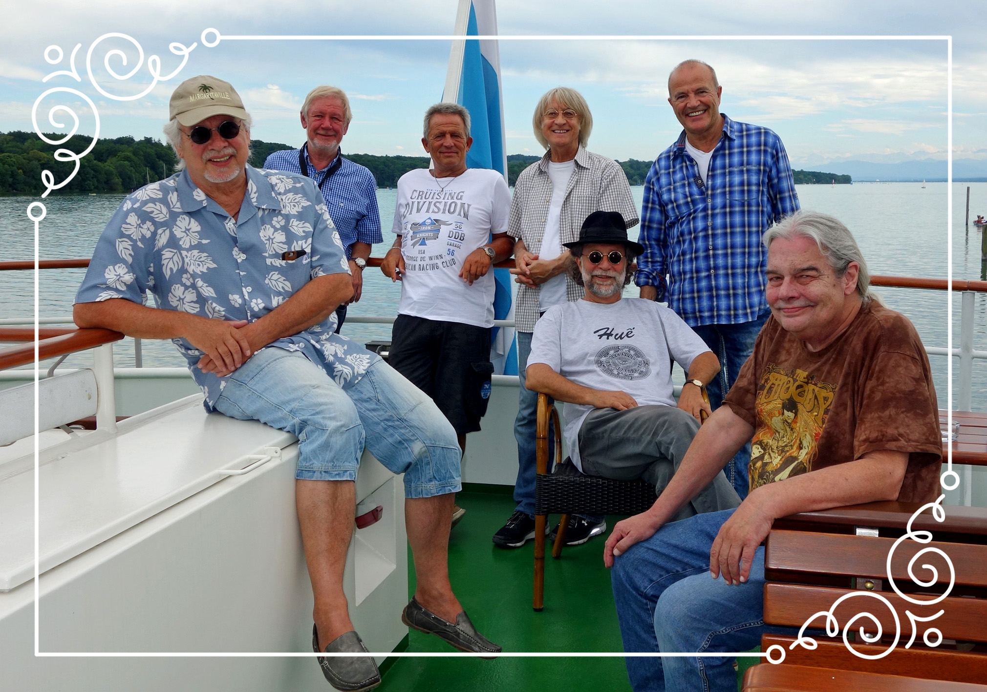 Peter,  Volker †, Werner, Albert, Rolf, Klaus, Erwin †