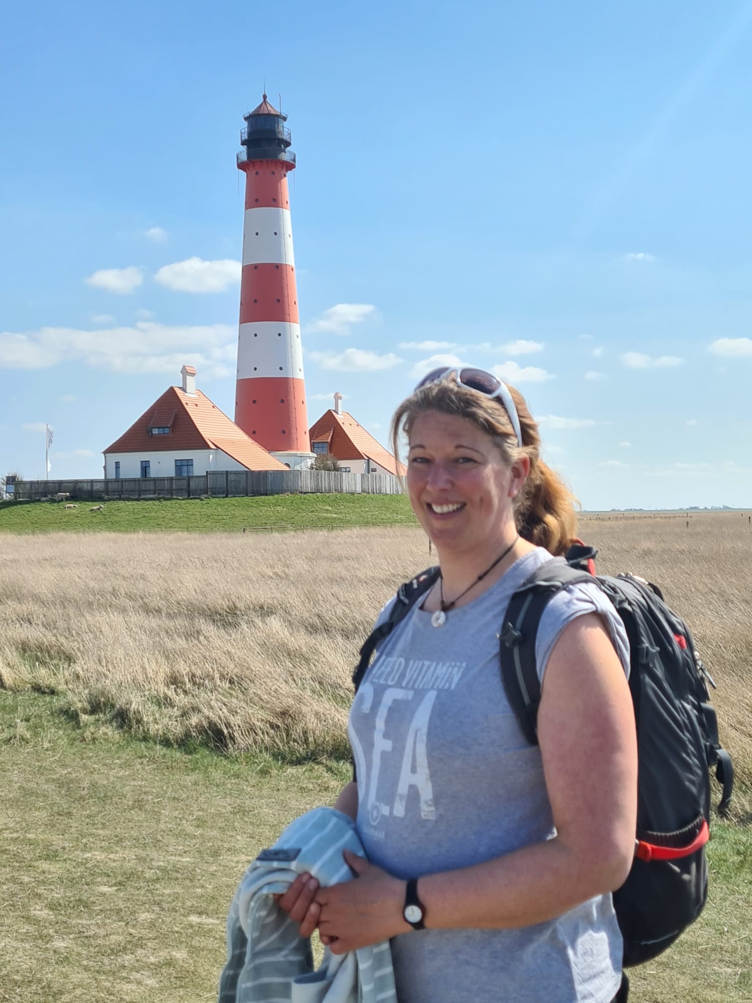 Antje Vollmer, an der Nordsee zu Hause