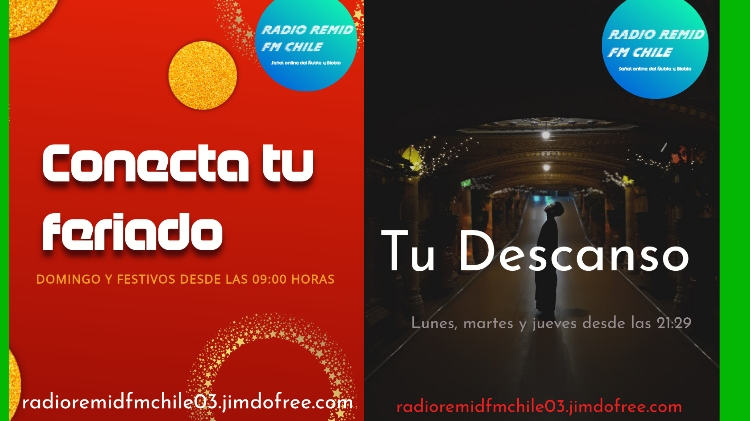  publicidad 2025 2026 de tu emisora mixta Radio Remid FM Chile 