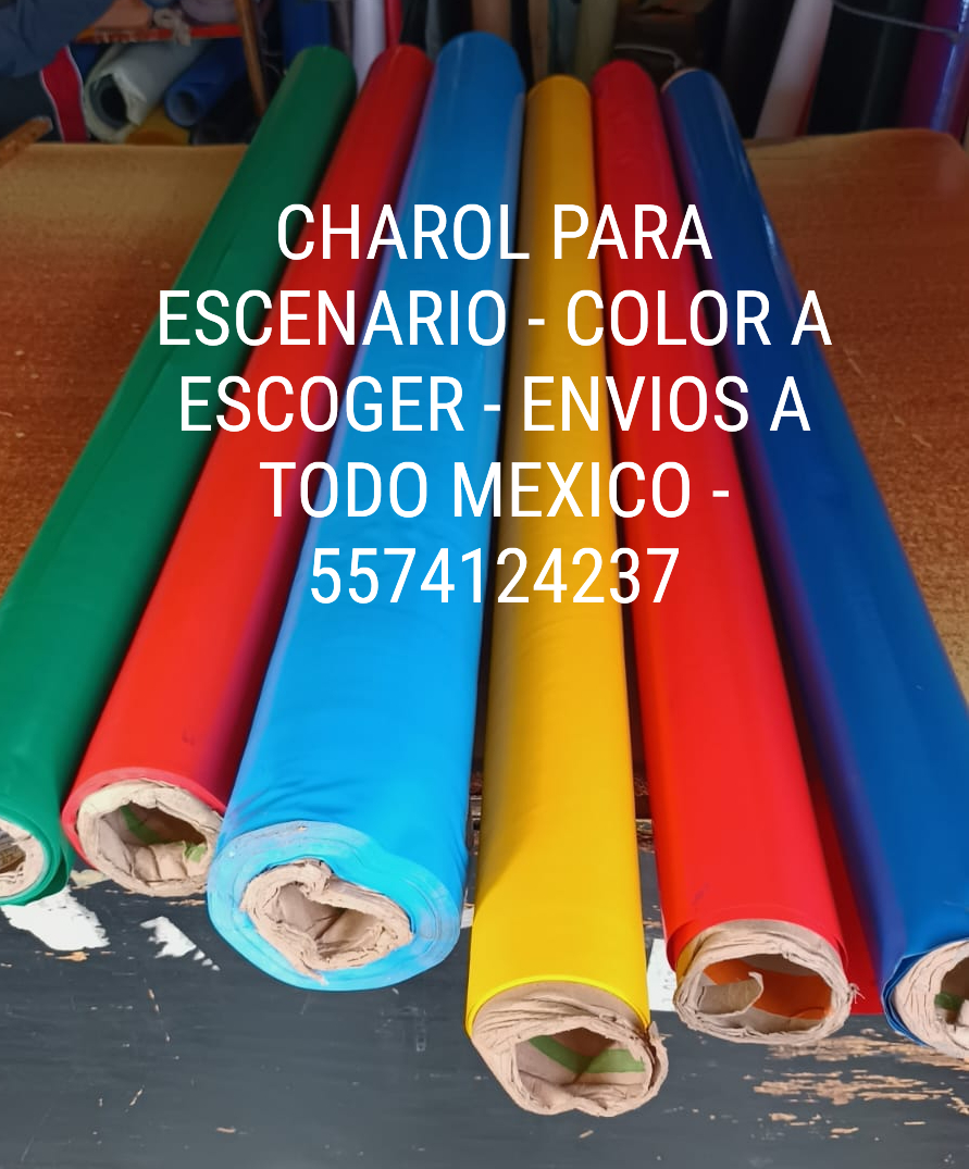 Charol para Escenario - Rollo de 1.40 metros de ancho x 50 metros de largo - Entrega Inmediata