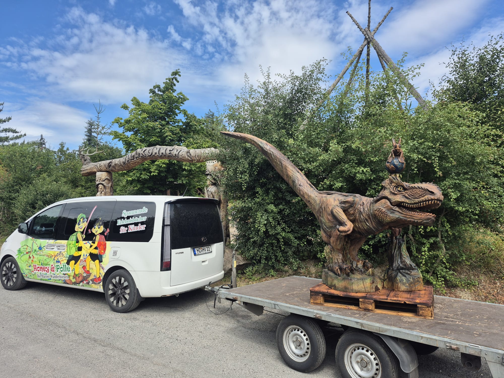 Dino geht auf Reisen