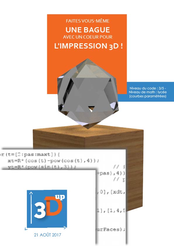 Couverture livre d'impression 3D