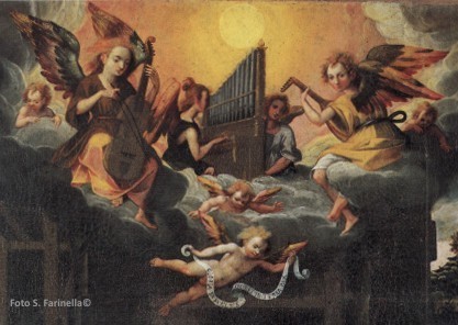 Giuseppe Salerno, Adorazione dei pastori (particolare), 1620, Isnello (foto S. Farinella©)