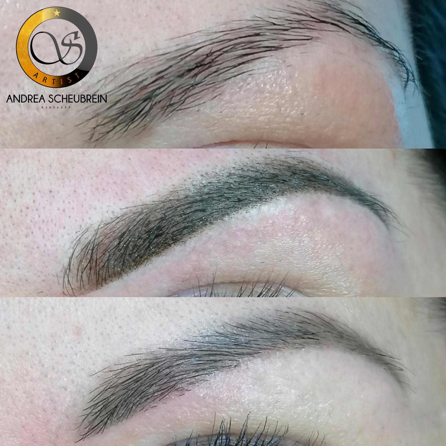 Shading Augenbrauen 