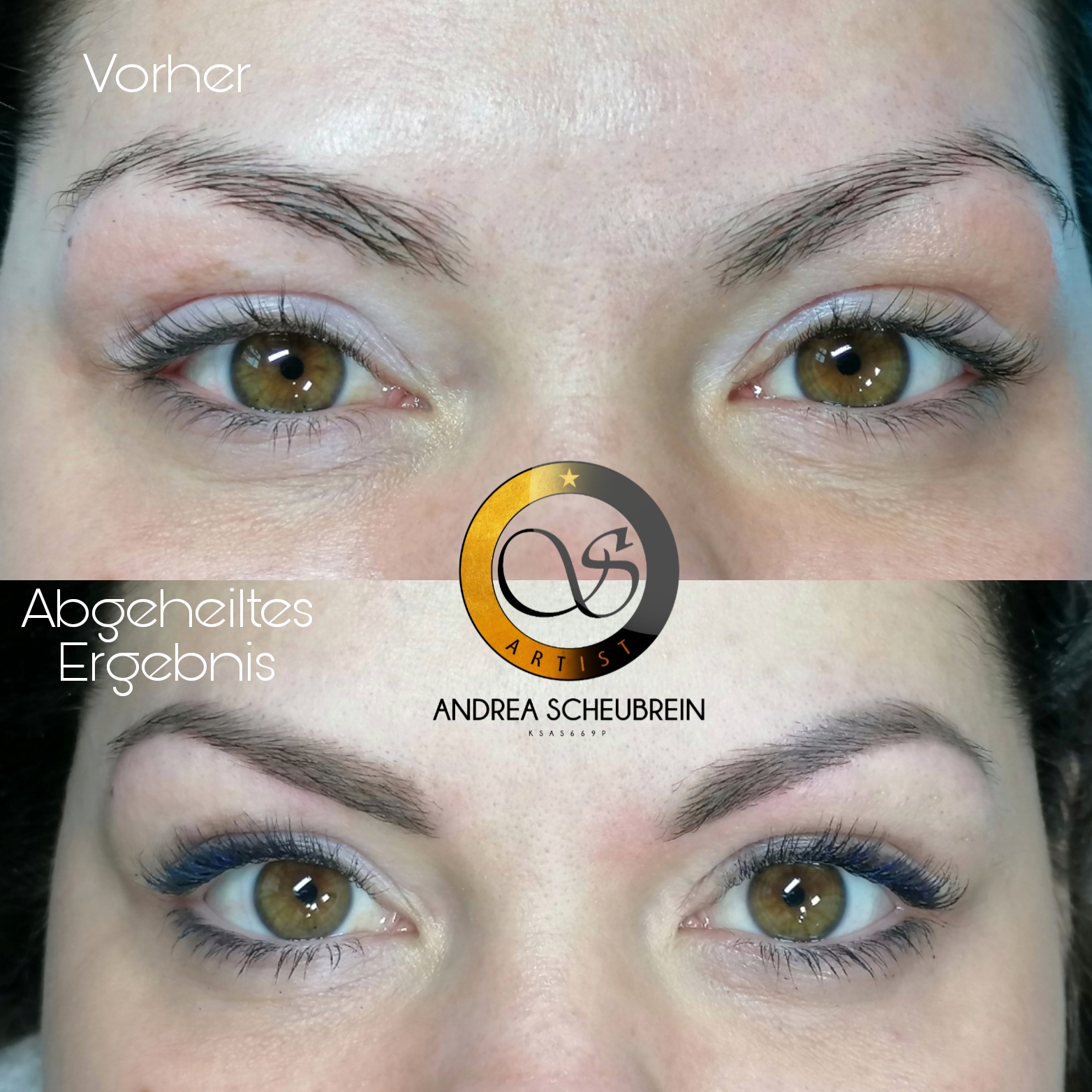 Shading Augenbrauen 