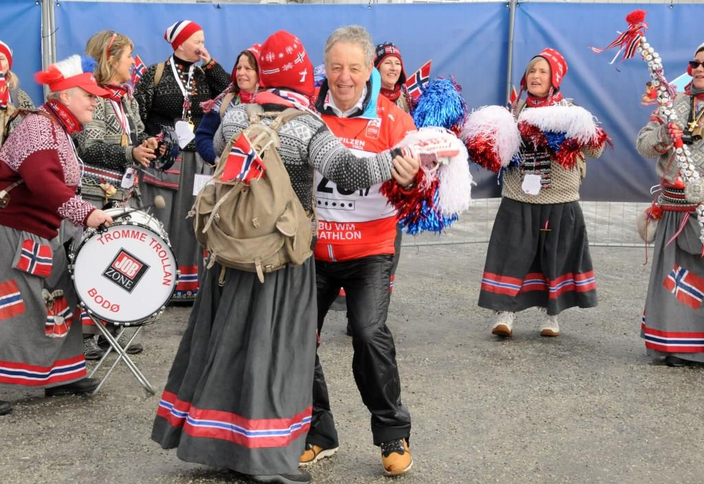 Die Gruppe "Trommetrollan" aus Norwegen