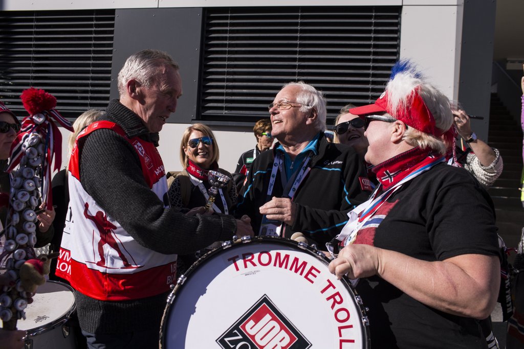 Die Gruppe "Trommetrollan" aus Norwegen