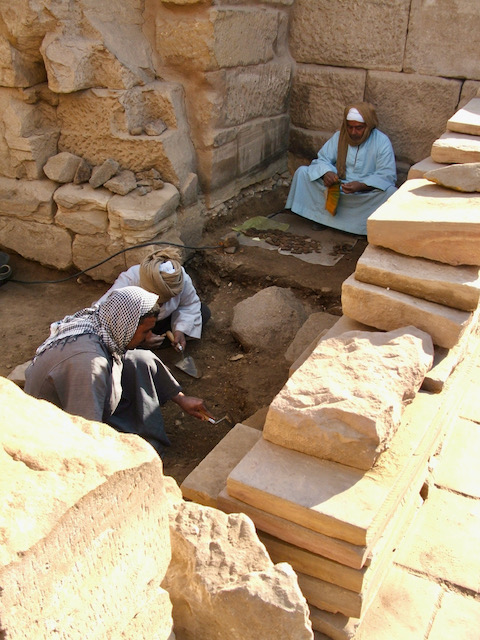 Luxor casual labourers, Egypt