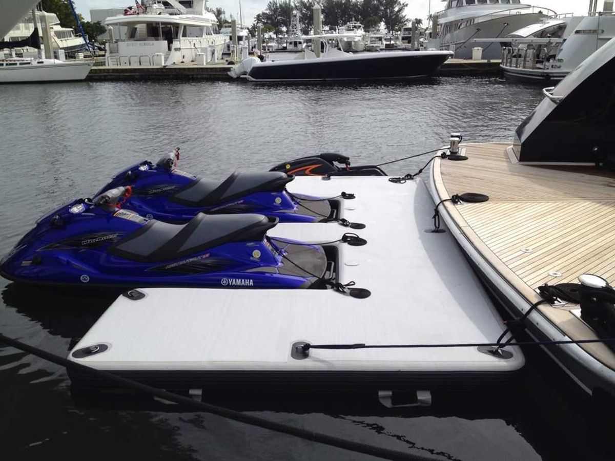 Inflatable Jetski Docks Superyacht Marine Store