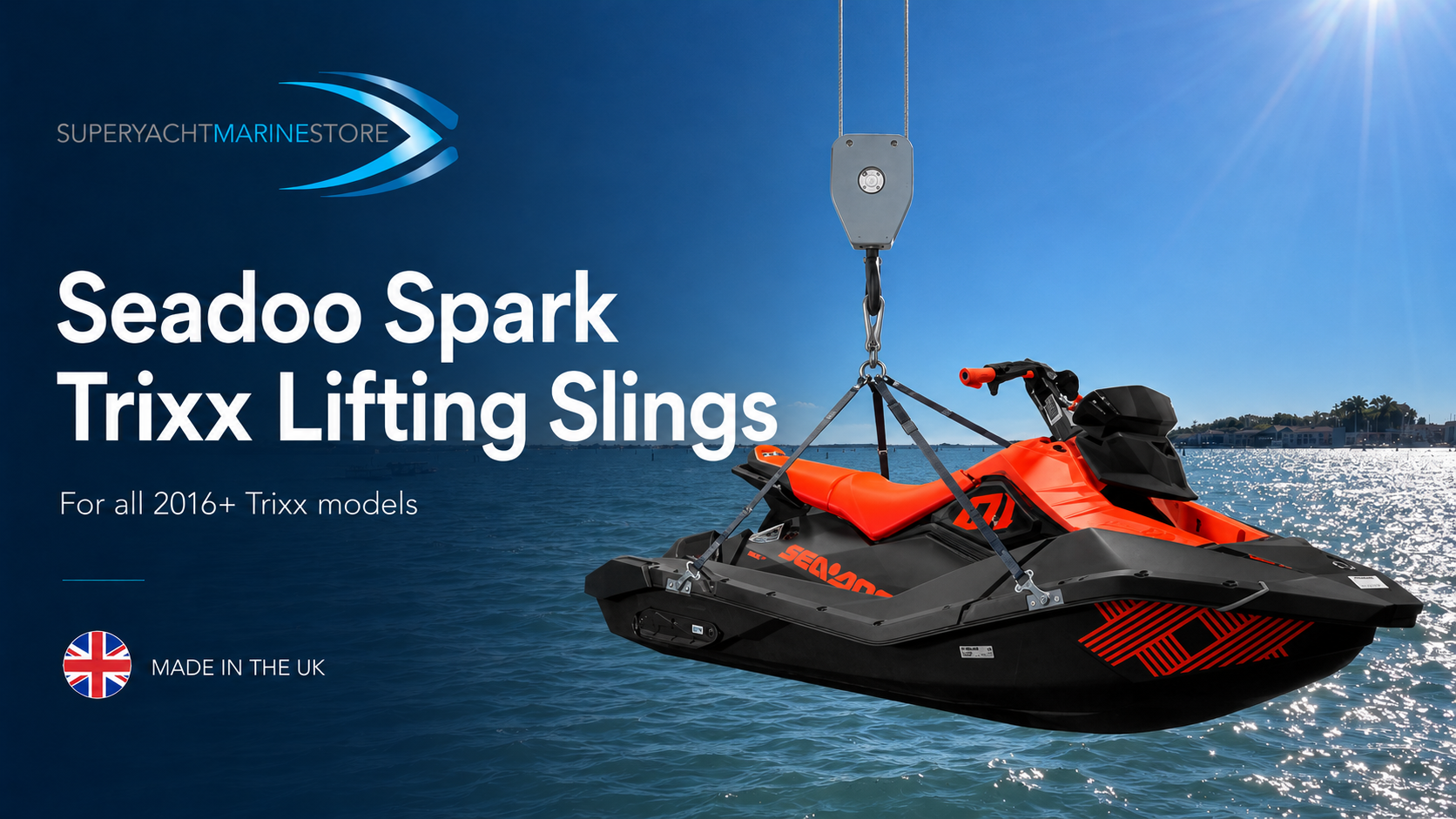 Seadoo Spark Trixx Jetski Lifting Sling - Superyacht Marine Store