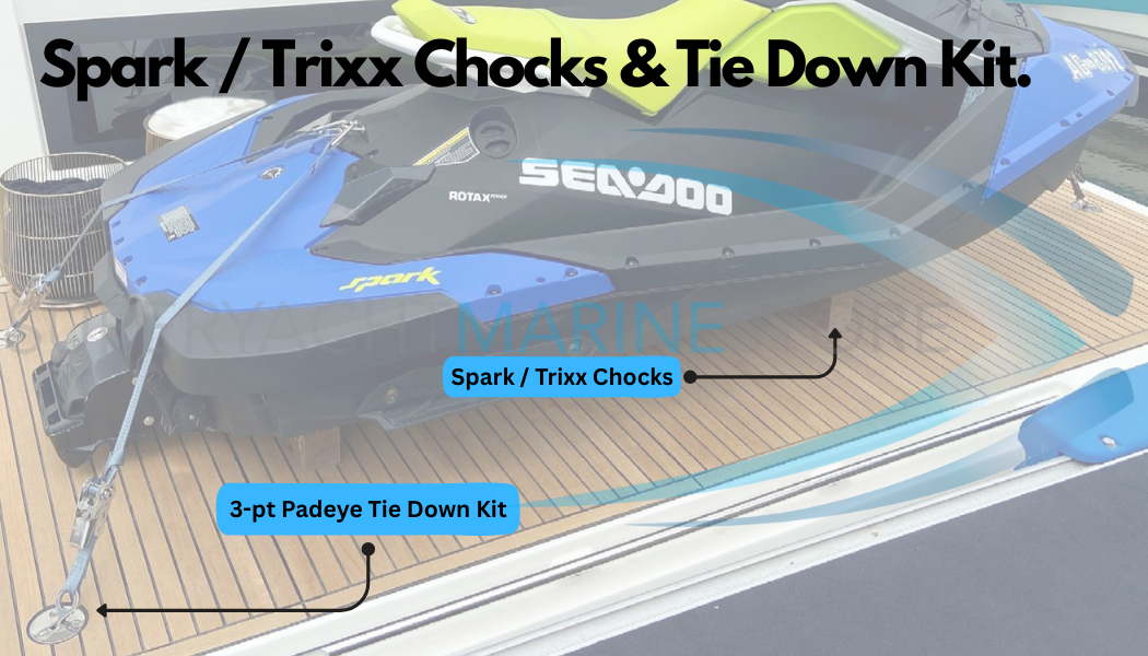 Seadoo Spark / Trixx Chocks & Tie Down Kit