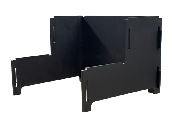Pack flat dock step assembly
