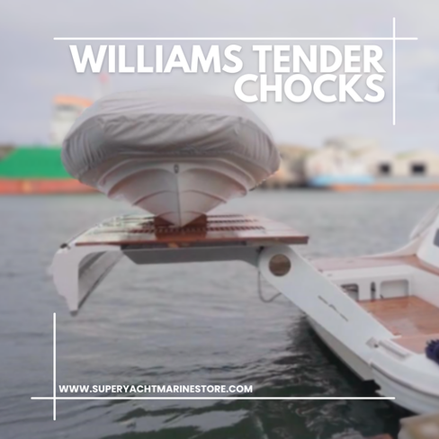 Williams Tender Chocks ©www.superyachtmarinestore.com