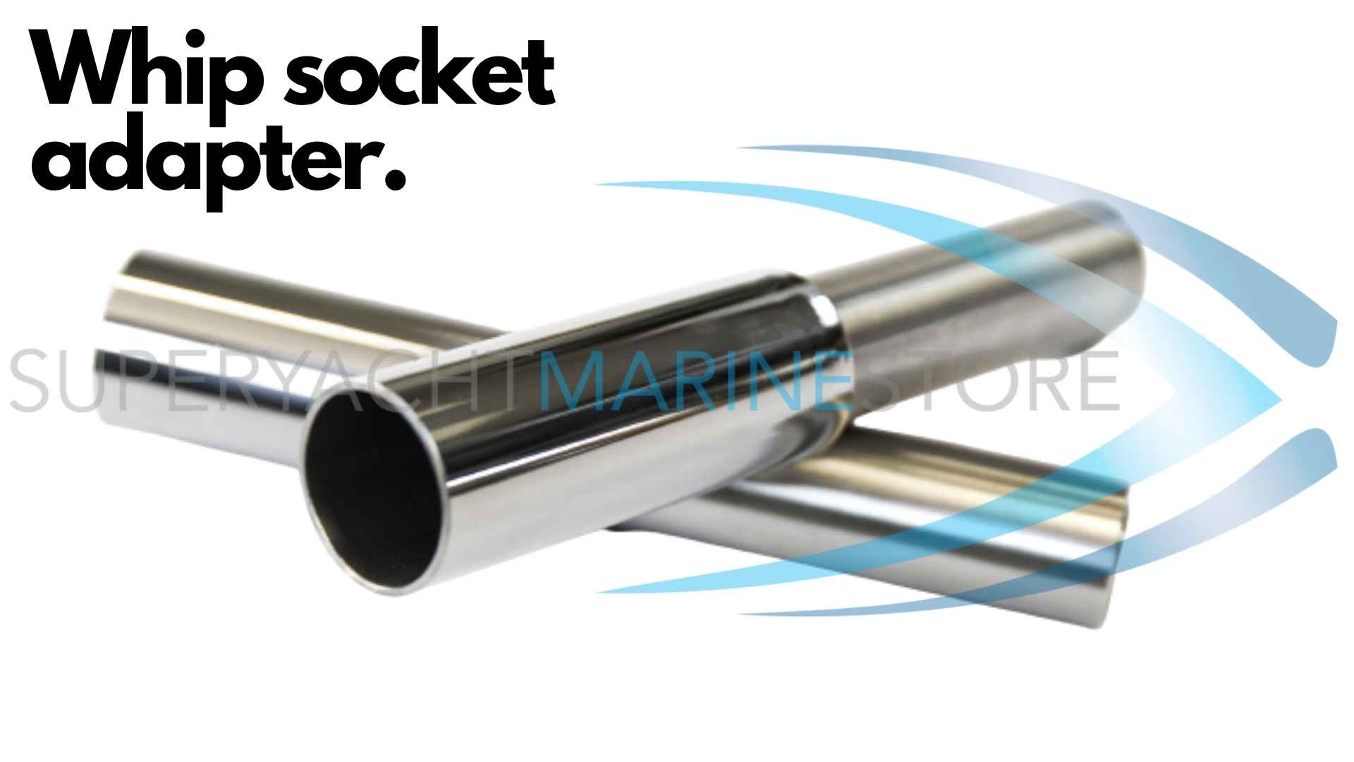 Mooring whip socket adapter