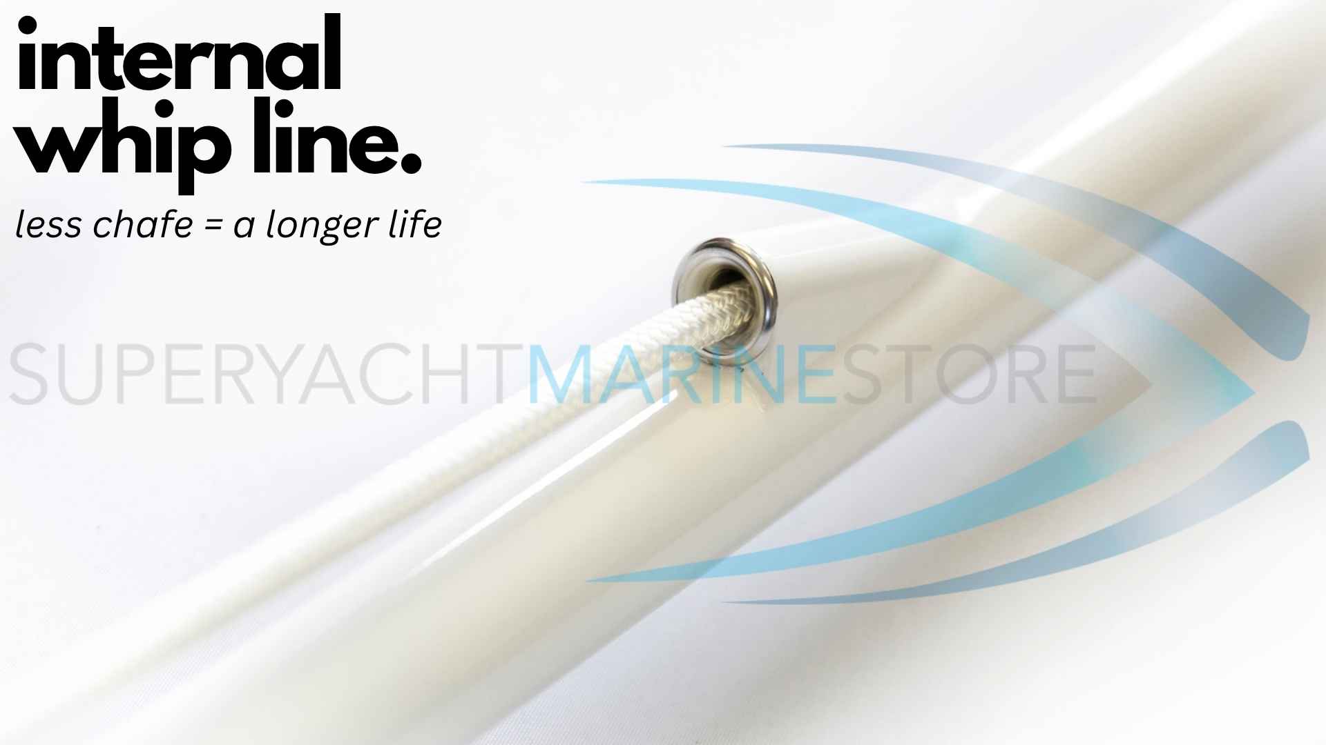 4.8m GRP Tender Mooring Whip Pole