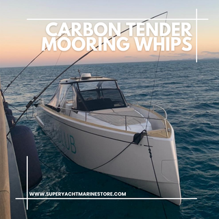 Carbon Tender Mooring Whips www.superyachtmarinestore.com