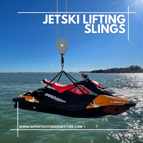 Jetski lifting sling kits ©www.superyachtmarinestore.com